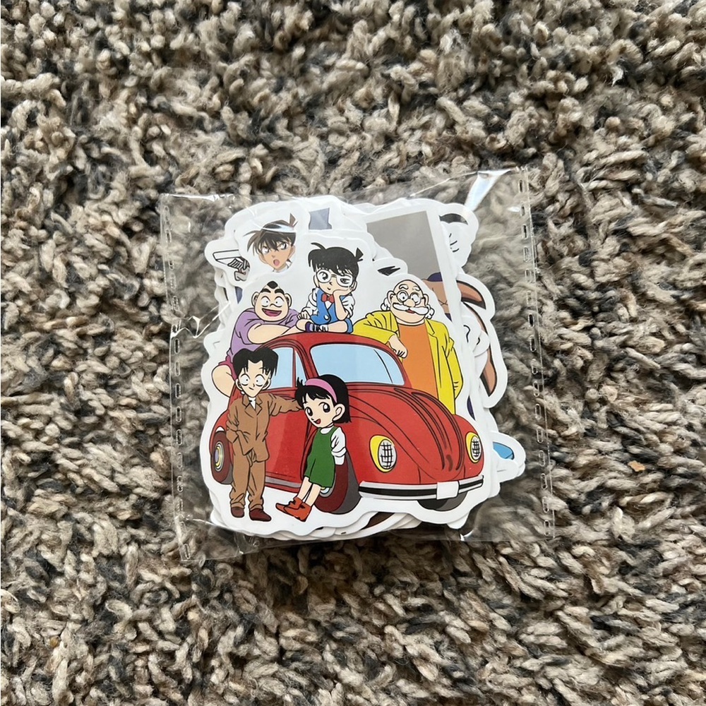 Detective Conan 50 pcs Sticker Set Japanese Anime